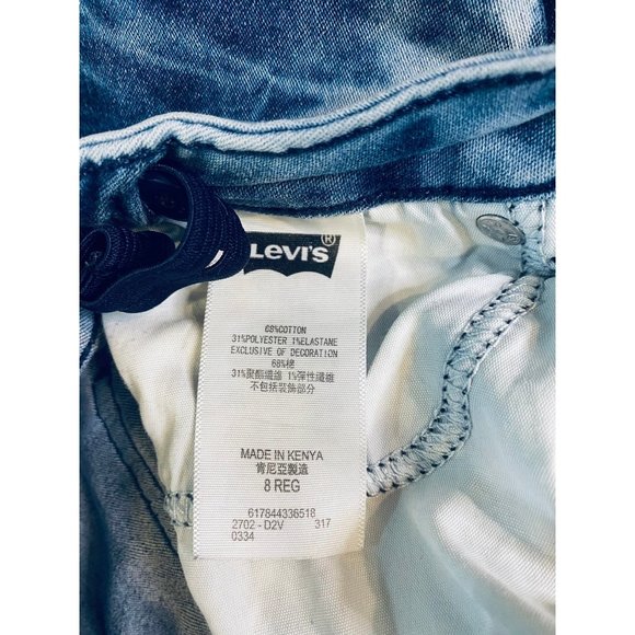 Pair of Levis Girls Jeans Sz 8 - Picture 4 of 5